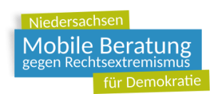 Niedersachsen Mobile Beratung gegen Rechtsextremismus für Demokratie Logo
