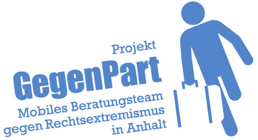 Projekt GegenPart Mobiles Beratungsteam gegen Rechtsextremismus in Anhalt Logo